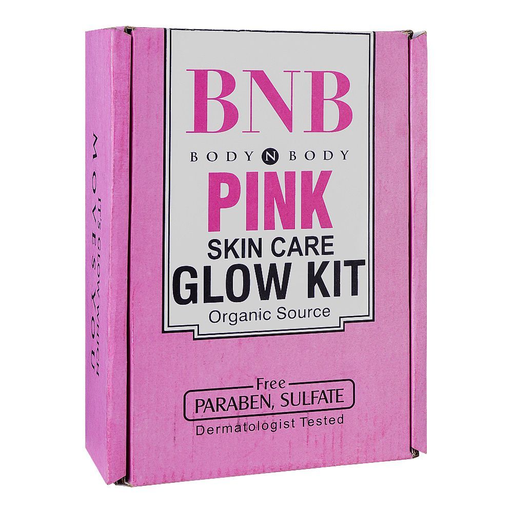 BNB Pink Glow Kit (Tone up Facial wash + Saffron Face mask + Pink Glow SPF60)