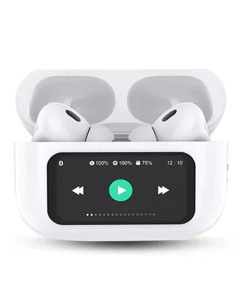 A9 Pro Airpods  with LCD touchscreen display