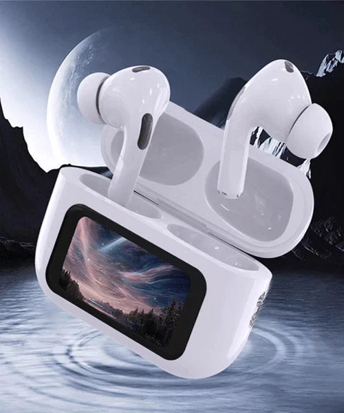 A9 Pro Airpods  with LCD touchscreen display