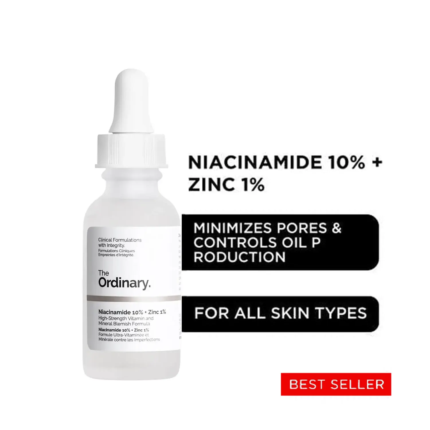 The Ordinary Serum Niacinamide 10% + Zinc 1% 30ML