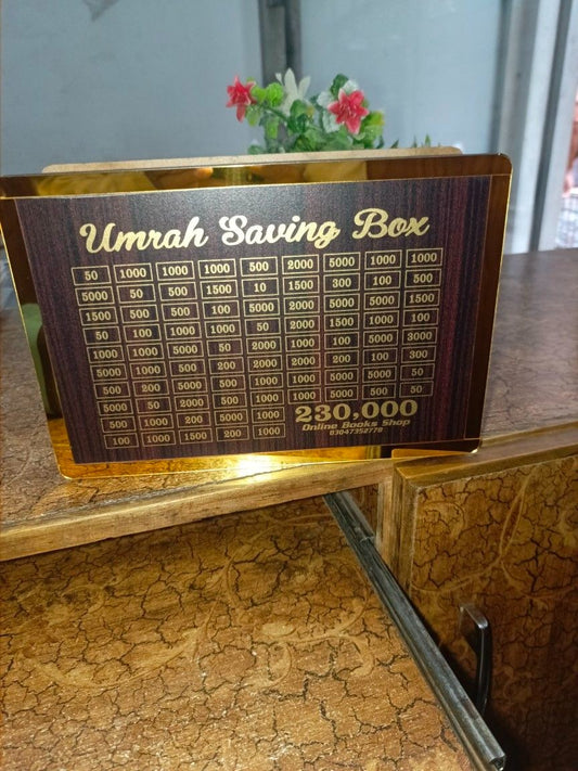 Umrah Saving Box 🕋 | Flat 50% OFF ️‍🔥